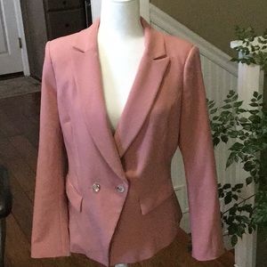White House Black Market dusty pink jacket